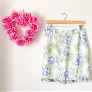 💎Host Pick💎 Vintage Clio Floral Pencil Skirt